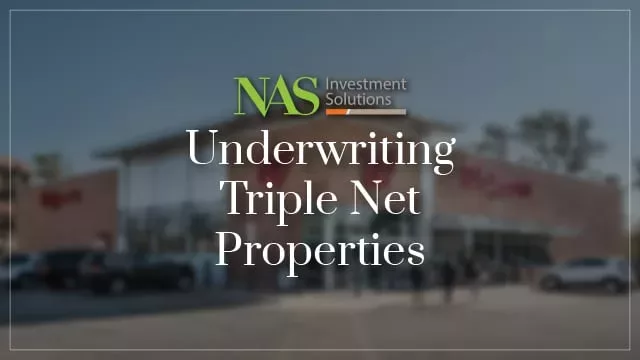 underwriting triple net properties webinar