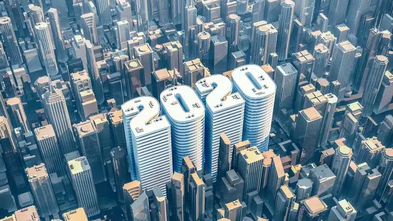 2020 City Scape representing Real Estate Investing with the Lessons of 2020